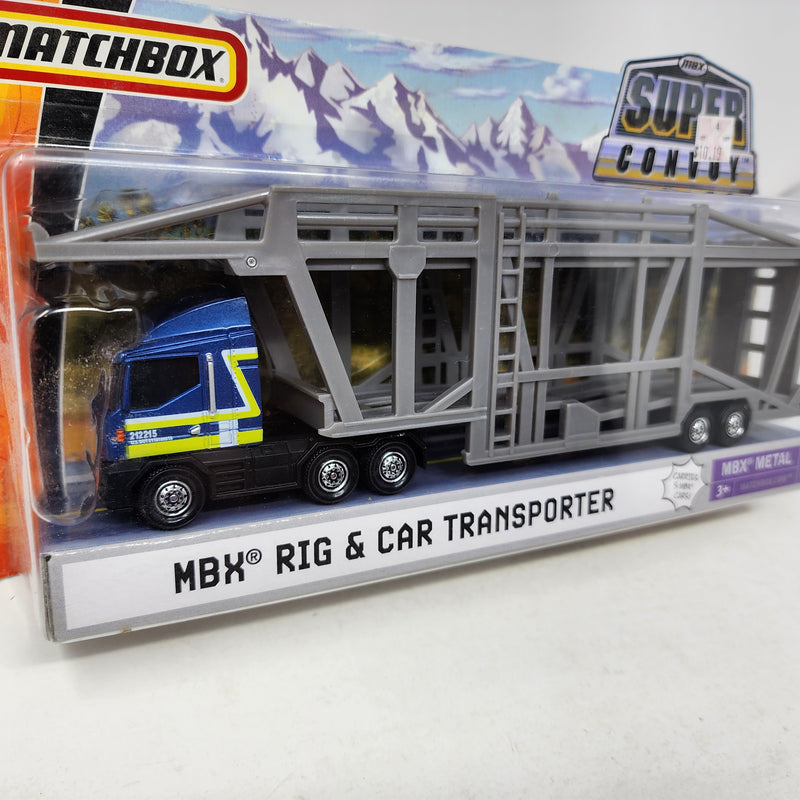 MBX Rig & Car Transporter * Matchbox Super Convoy