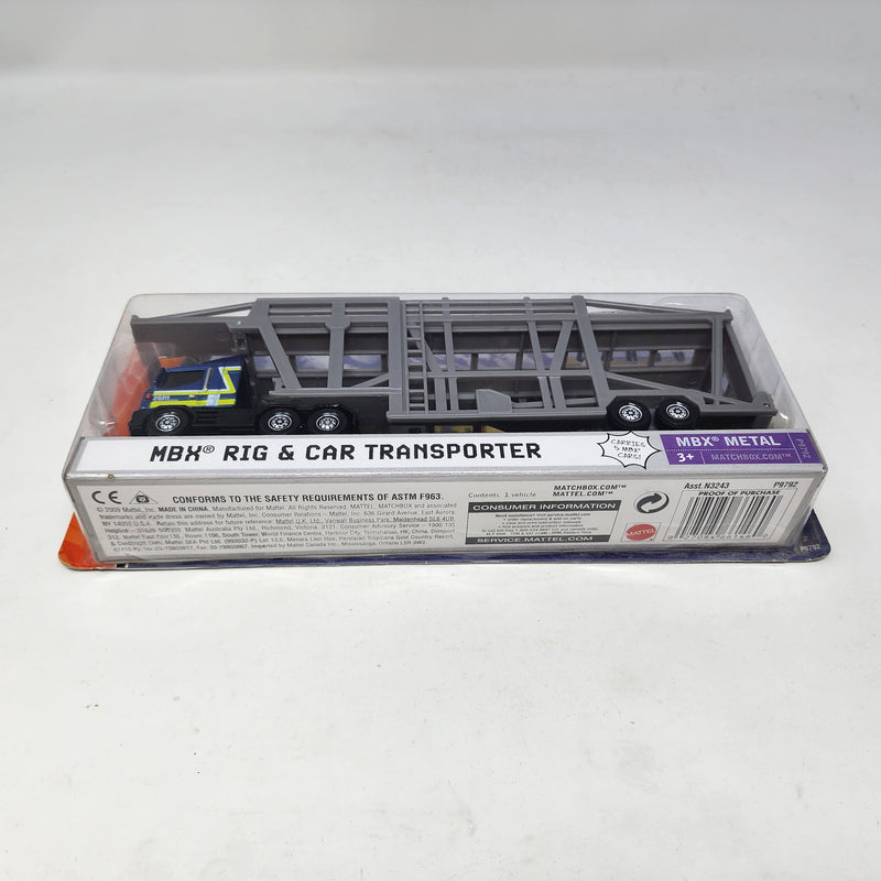 MBX Rig & Car Transporter * Matchbox Super Convoy