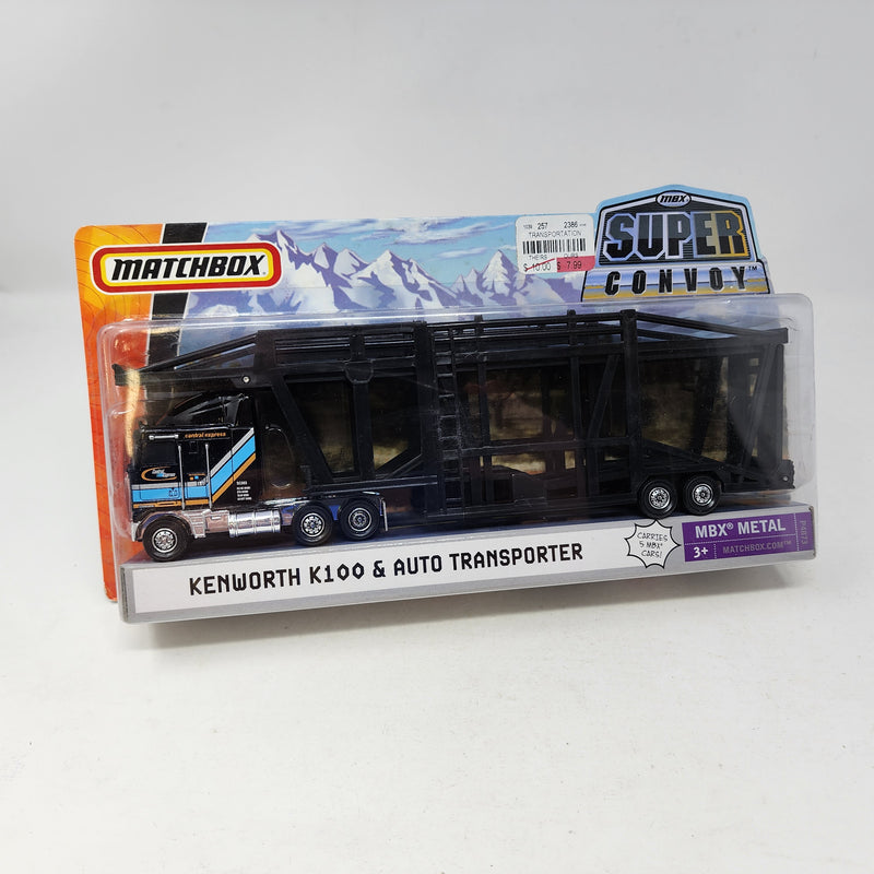 Kenworth K100 & Auto Transporter * Matchbox Super Convoy