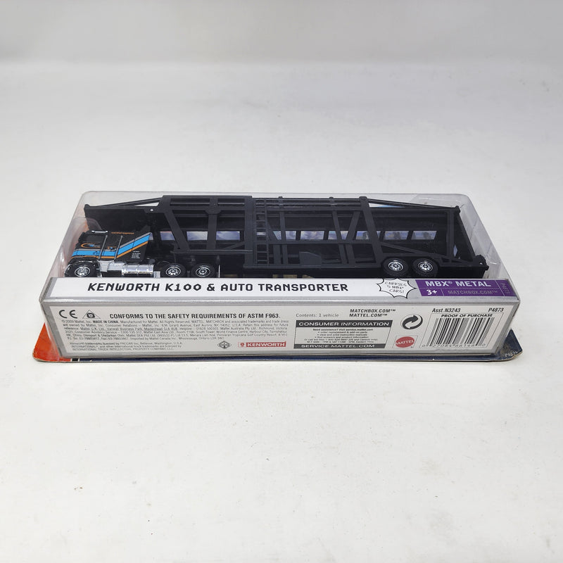 Kenworth K100 & Auto Transporter * Matchbox Super Convoy