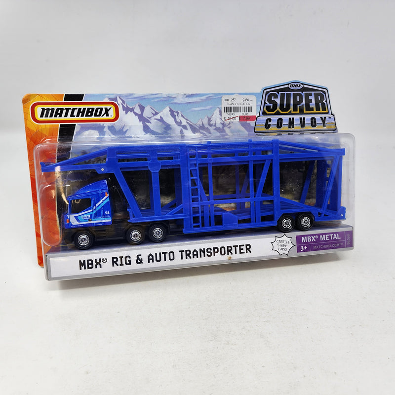 MBX Rig & Car Transporter * Matchbox Super Convoy