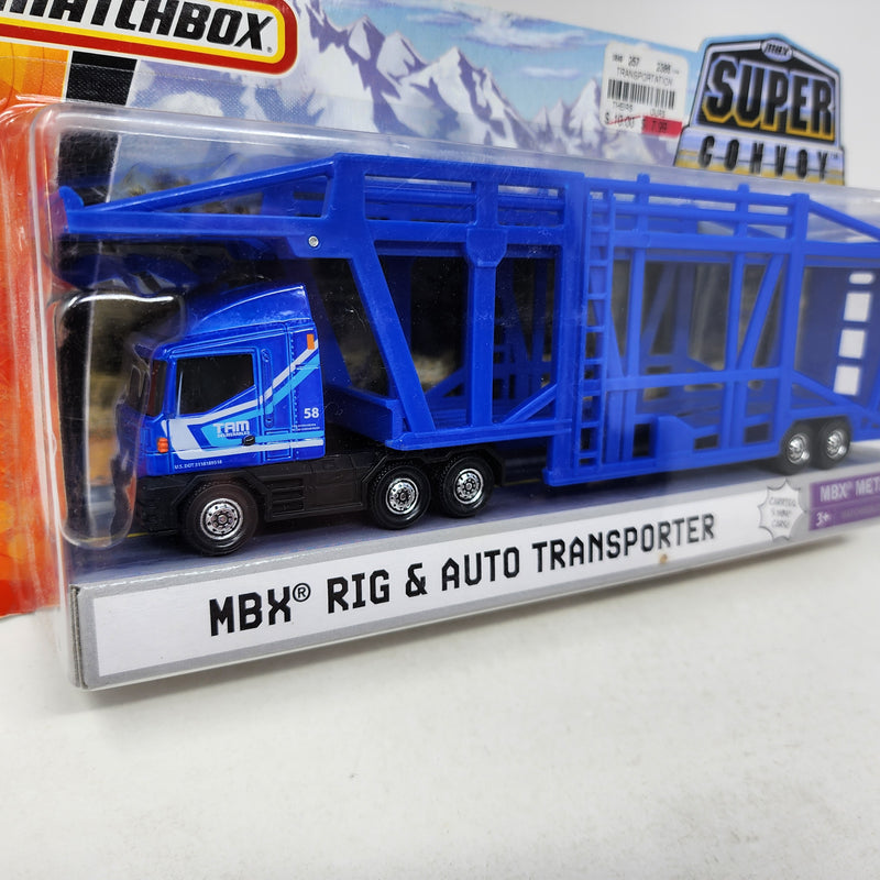 MBX Rig & Car Transporter * Matchbox Super Convoy