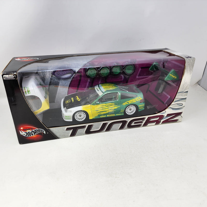 Tunerz Honda Civic CRX * Hot Wheels 100% Series * 1/18 Scale