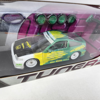Tunerz Honda Civic CRX * Hot Wheels 100% Series * 1/18 Scale
