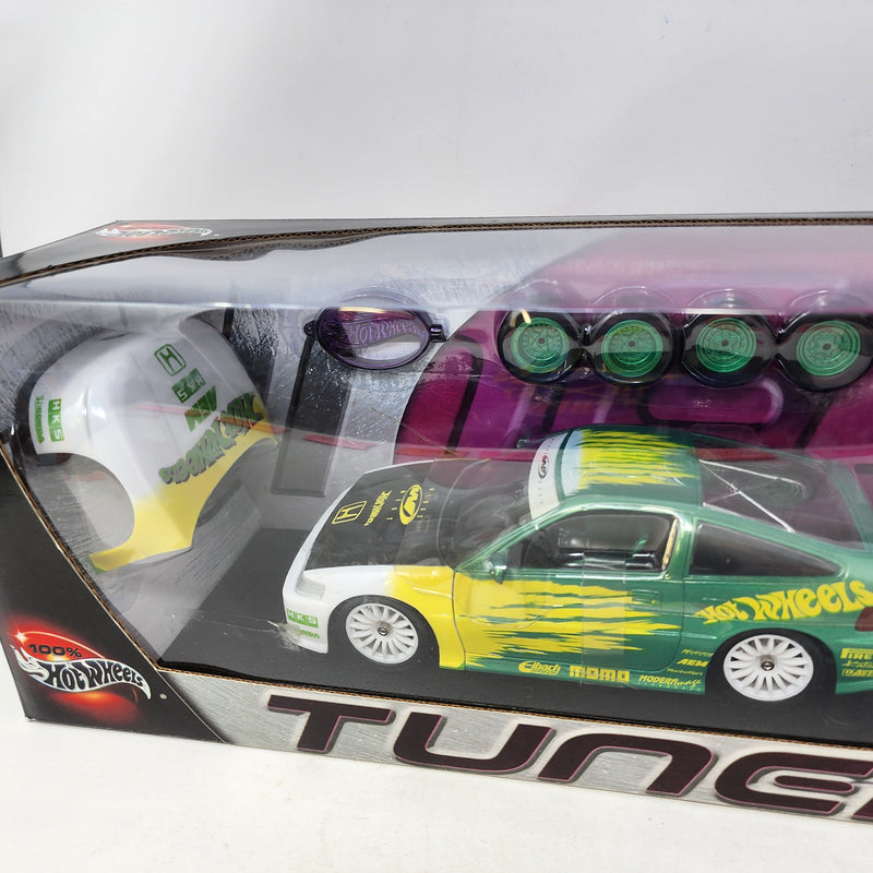 Tunerz Honda Civic CRX * Hot Wheels 100% Series * 1/18 Scale