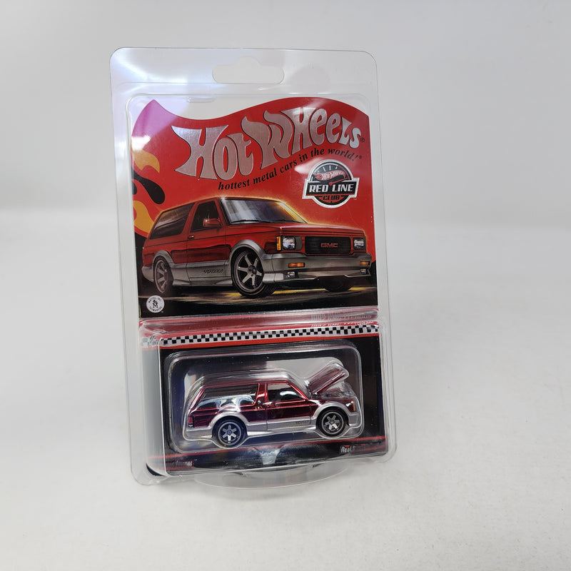 1992 GMC Typhoon * RED * Hot Wheels Red Line Club RLC