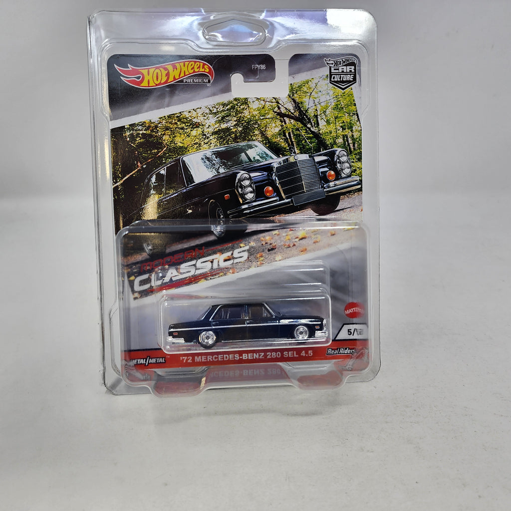 72 Mercedes-Benz 280 SEL 4.5 * Hot Wheels Car Culture Modern