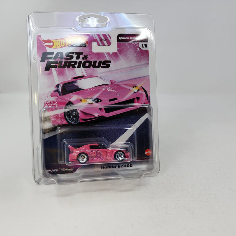 Honda S2000 * Pink * Hot Wheels Fast & Furious Quick Shifters