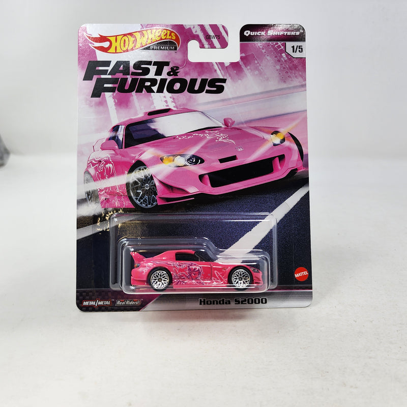 Honda S2000 * Pink * Hot Wheels Fast & Furious Quick Shifters