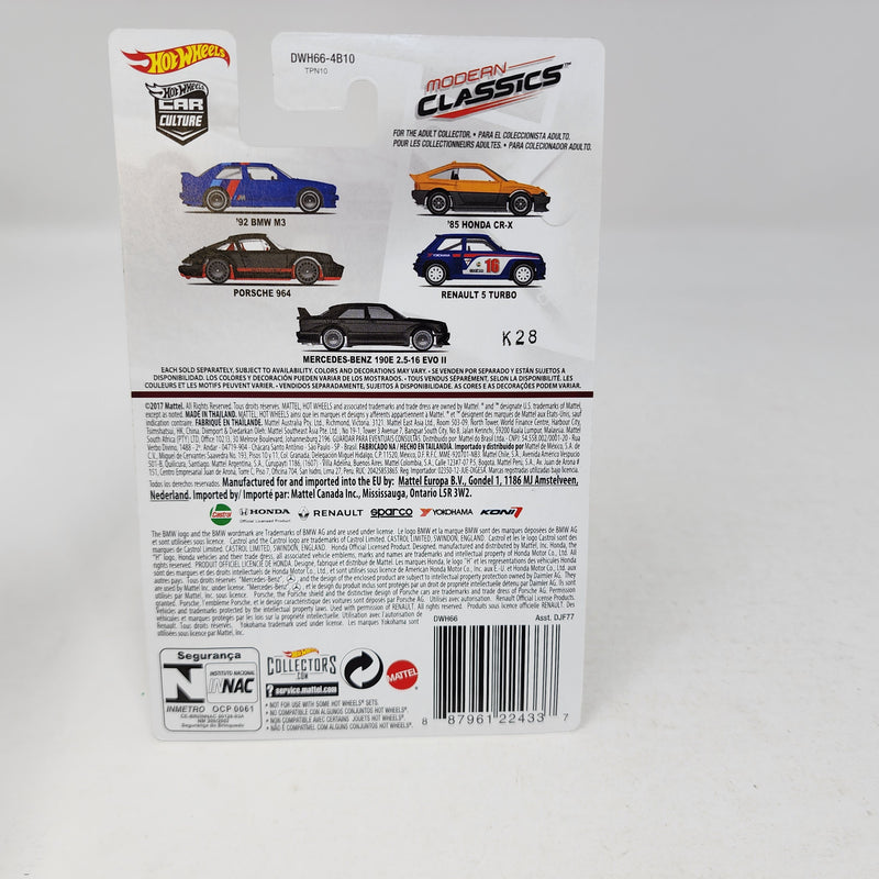 Mercedes-Benz 190E EVO II * Hot Wheels Car Culture Modern Classics AL34 
