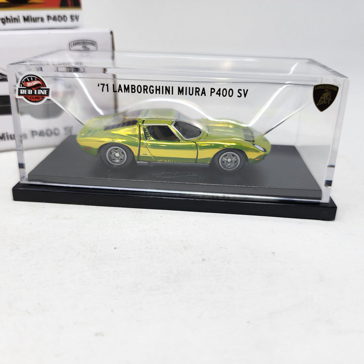 Hotwheels RLC ‘71 Lamborghini Miura P400 RLC Exclusive '71 Lamborghini Miura P400 SV | Mattel Creations