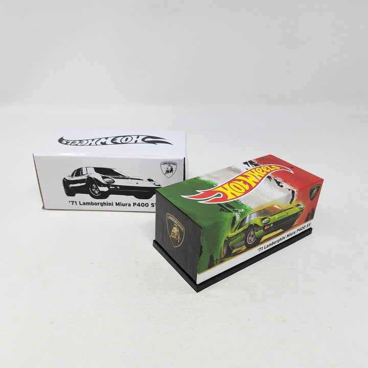 Hotwheels RLC ‘71 Lamborghini Miura P400 Hot Wheels 2025 RLC Exclusive '71 Lamborghini Miura P400 SV