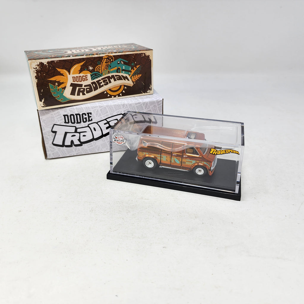 【新品】 ホットウィール　RLC Dodge Tradesman Dodge Tradesman Van * Hot Wheels Red Line Club RLC Mattel
