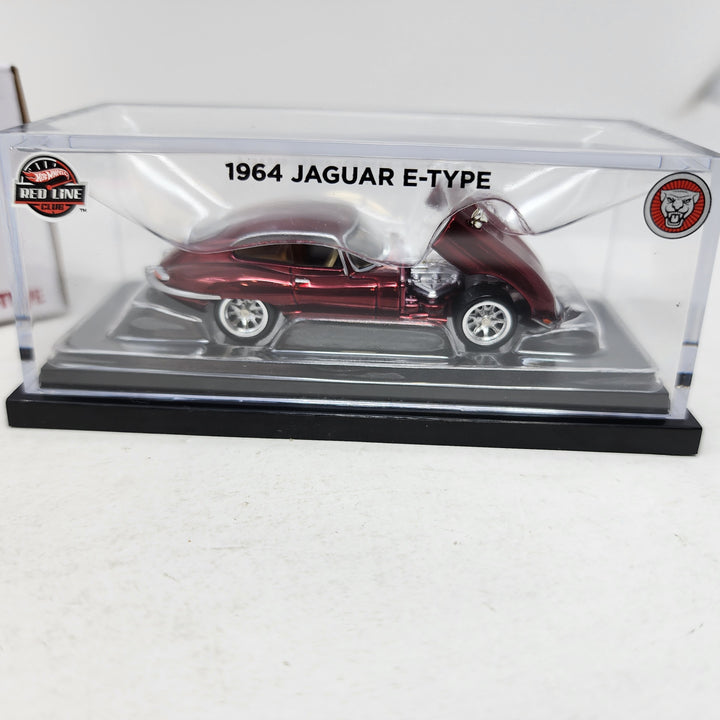 ホットウィール1964 ジャガー E-TYPE (レッド) RLC Exclusive 1964 Jaguar E-Type – Mattel Creations Australia