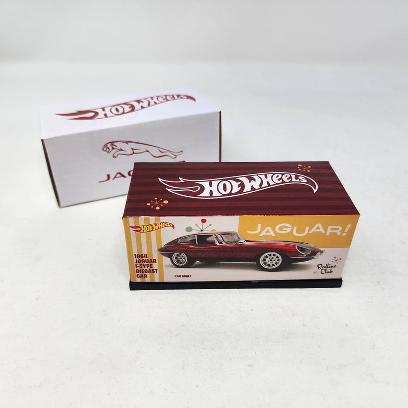 1964 Jaguar E-Type * Hot Wheels Red Line Club RLC Mattel Creations
