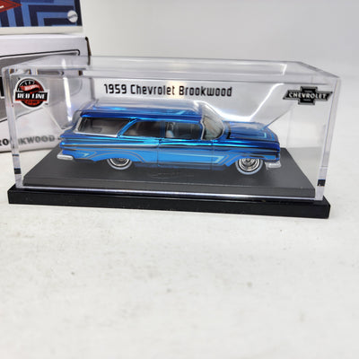1959 Chevrolet Brookwood * Hot Wheels Red Line Club RLC Mattel Creations