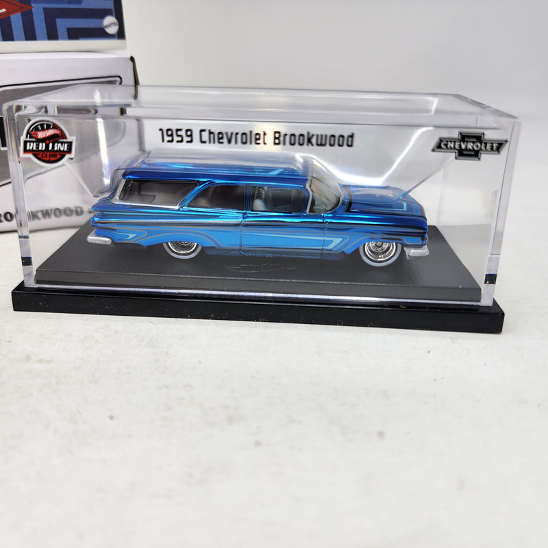 1959 Chevrolet Brookwood * Hot Wheels Red Line Club RLC Mattel Creations