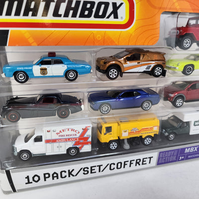 10 Car Pack * Matchbox Basic Series 10 Pack