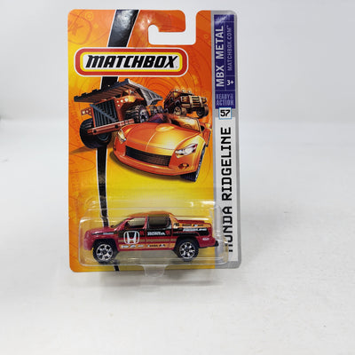 Honda Ridgeline #57 * Red * Matchbox Basic Series