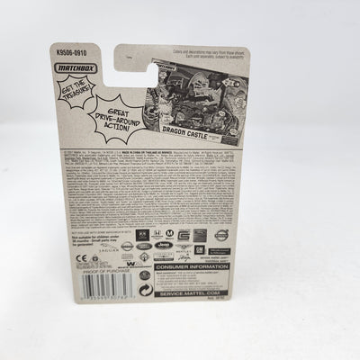 '97 Land Rover Defender 110 #65 * Red * Matchbox Basic Series