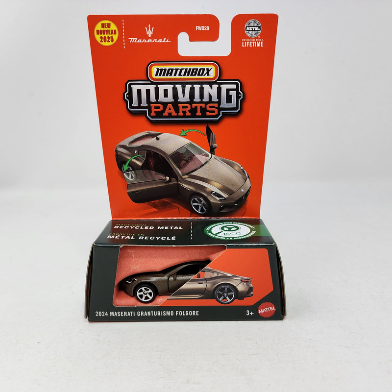 2024 Maserati Granturismo Folgore * 2025 Matchbox Moving Parts Case G