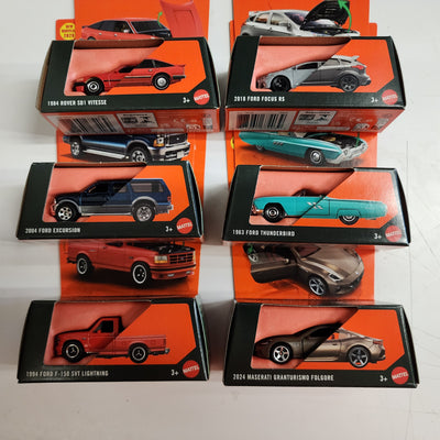 6 Car Set Case G * 2025 Matchbox Moving Parts Case G w/ SVT