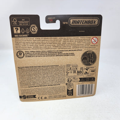 Backhoe #10 * 2025 Matchbox Working Rigs Case F