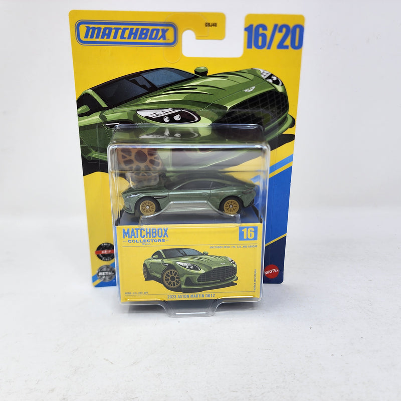 2023 Aston Martin DB12 * 2025 Matchbox Collectors Case D