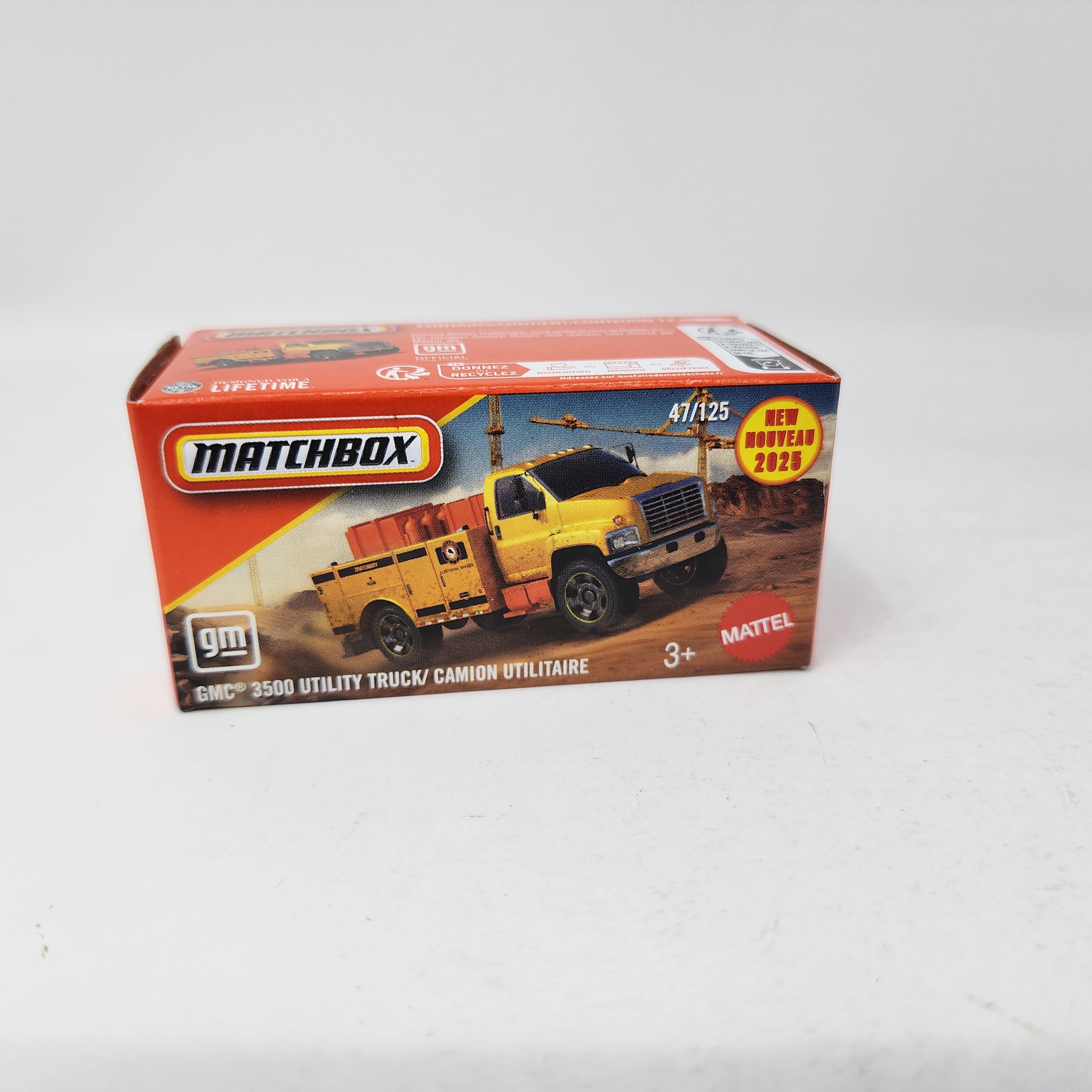 GMC 3500 Utility Truck #47 * 2025 Matchbox Power Grabs Case G ...