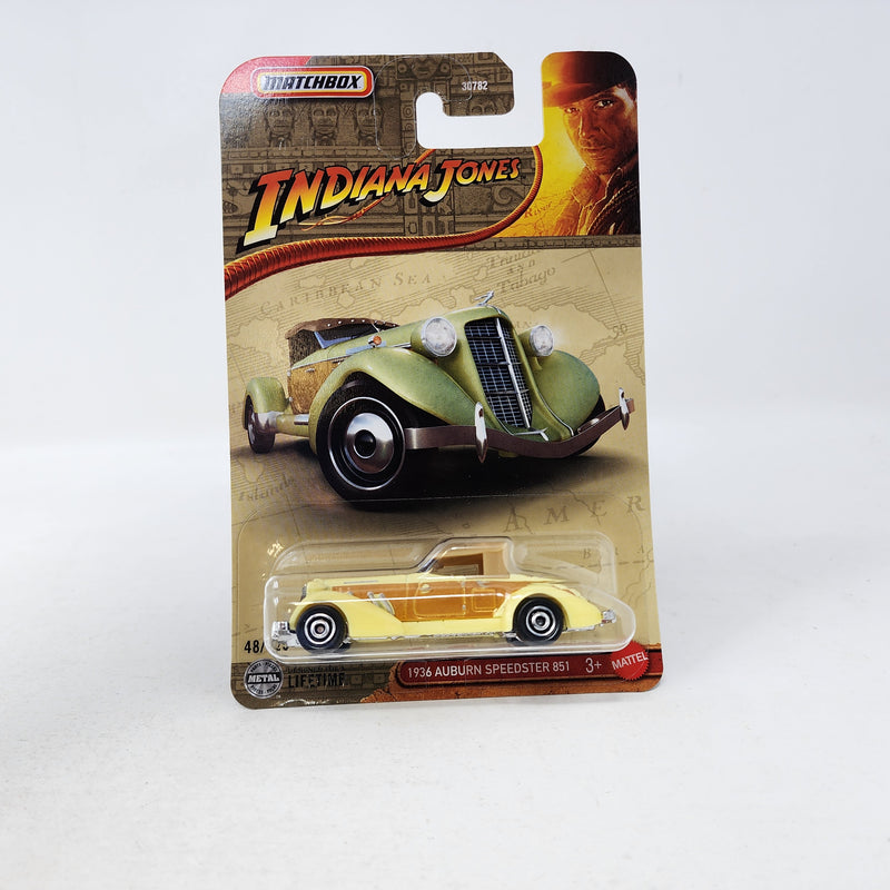1936 Auburn Speedster 851 Indiana Jones * 2025 Matchbox  Case J