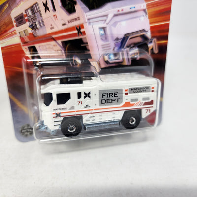 Blaze Buster II #3 * WHITE * 2025 Matchbox  Case K