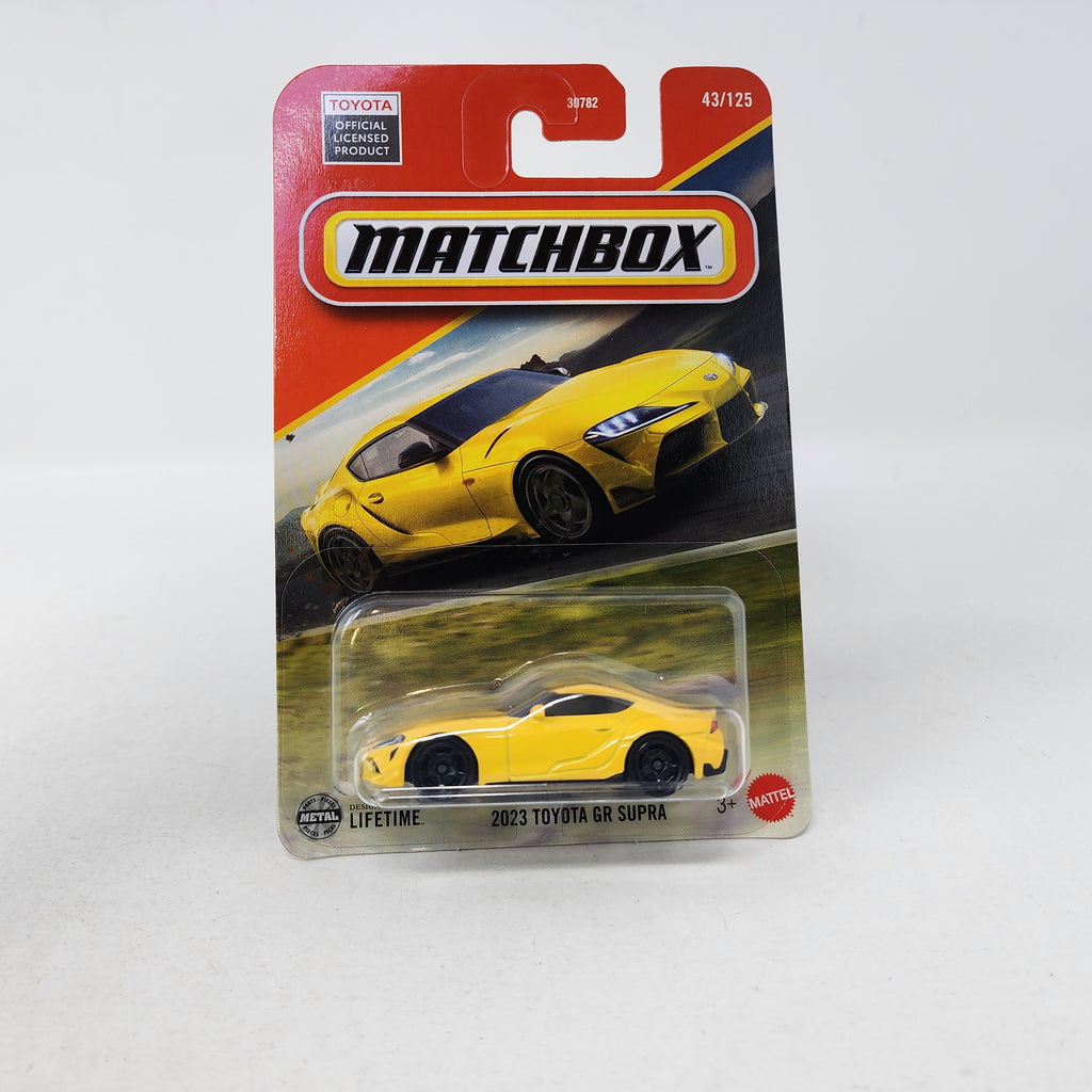 2023 Toyota GR Supra #43 * 2025 Matchbox Case K – Wheelcollectors LLC
