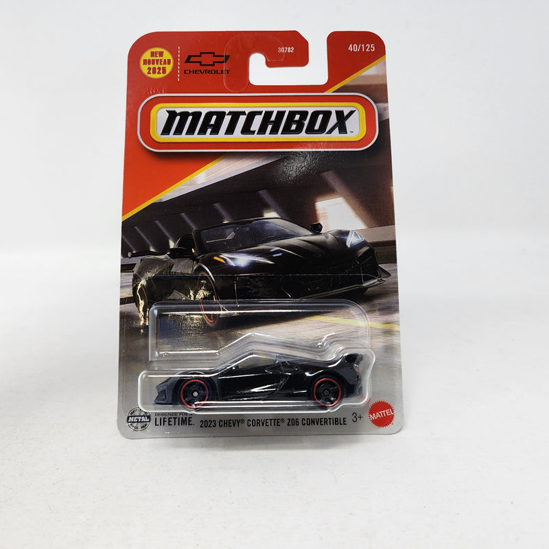 2023 Chevy Corvette Z06 Convertible * 2025 Matchbox Case L