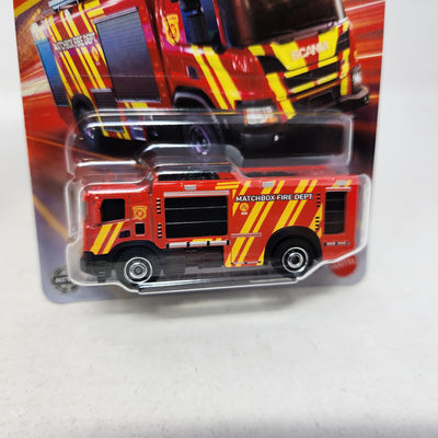 Scania XT Fire Truck #58 * 2025 Matchbox Case M