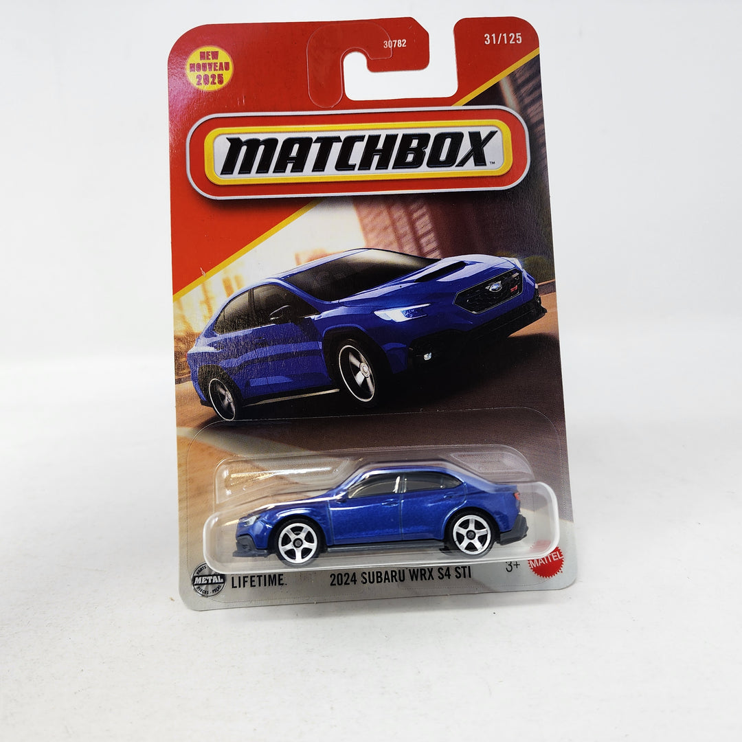 2024 Subaru WRX S4 STI #31 * 2025 Matchbox Case M