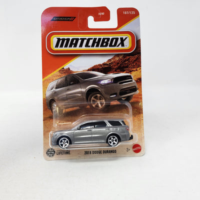 2018 Dodge Durango #107 * 2025 Matchbox Case M