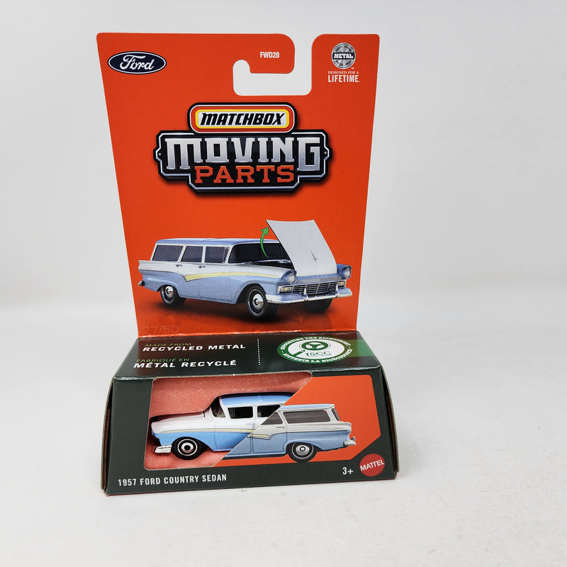 1957 Ford Country Sedan * 2025 Matchbox Moving Parts Case H