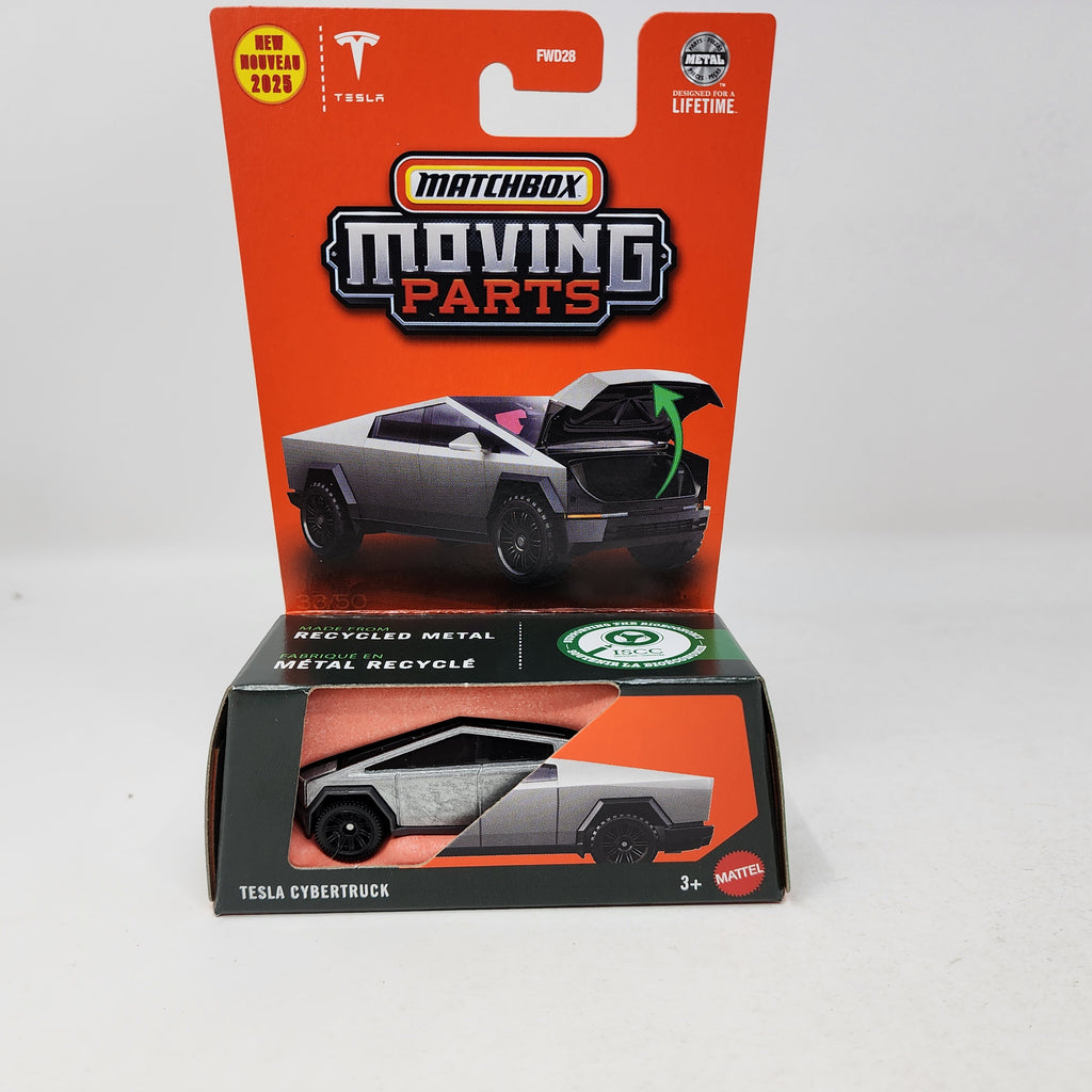 Tesla Cybertruck * 2025 Matchbox Moving Parts Case H