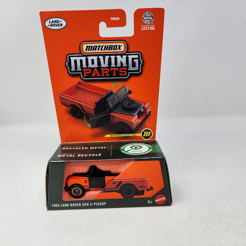 1965 Land Rover GEN II * SUPER CHASE * * 2025 Matchbox Moving Parts Case H