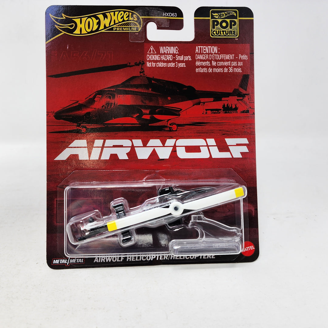 Airwolf Helicopter * 2025 Hot Wheels Premium Pop Culture Case M