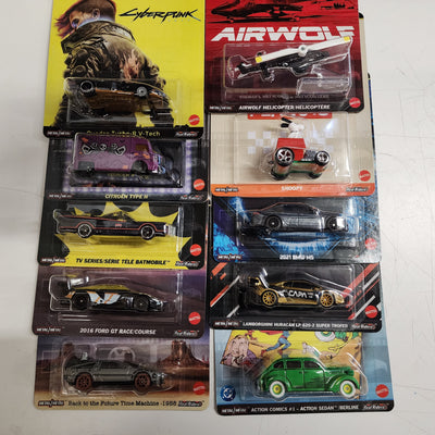 THE POP BUNDLE * Complete 5 Car Set Case L & Case M * 2025 Hot Wheels Pop Culture 10 Total Cars