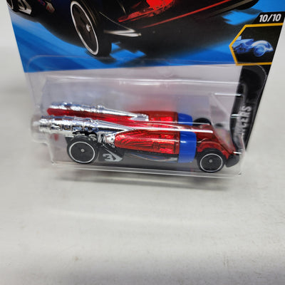 Salt Shaker #136 * Red/Blue * 2025 Hot Wheels  NEW! Case Q