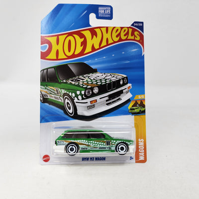 BMW M3 Wagon #245 * Green * 2025 Hot Wheels  NEW! Case Q