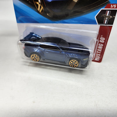 Ford Mustang GTD #34 * Dark Blue * 2025 Hot Wheels  NEW! Case Q