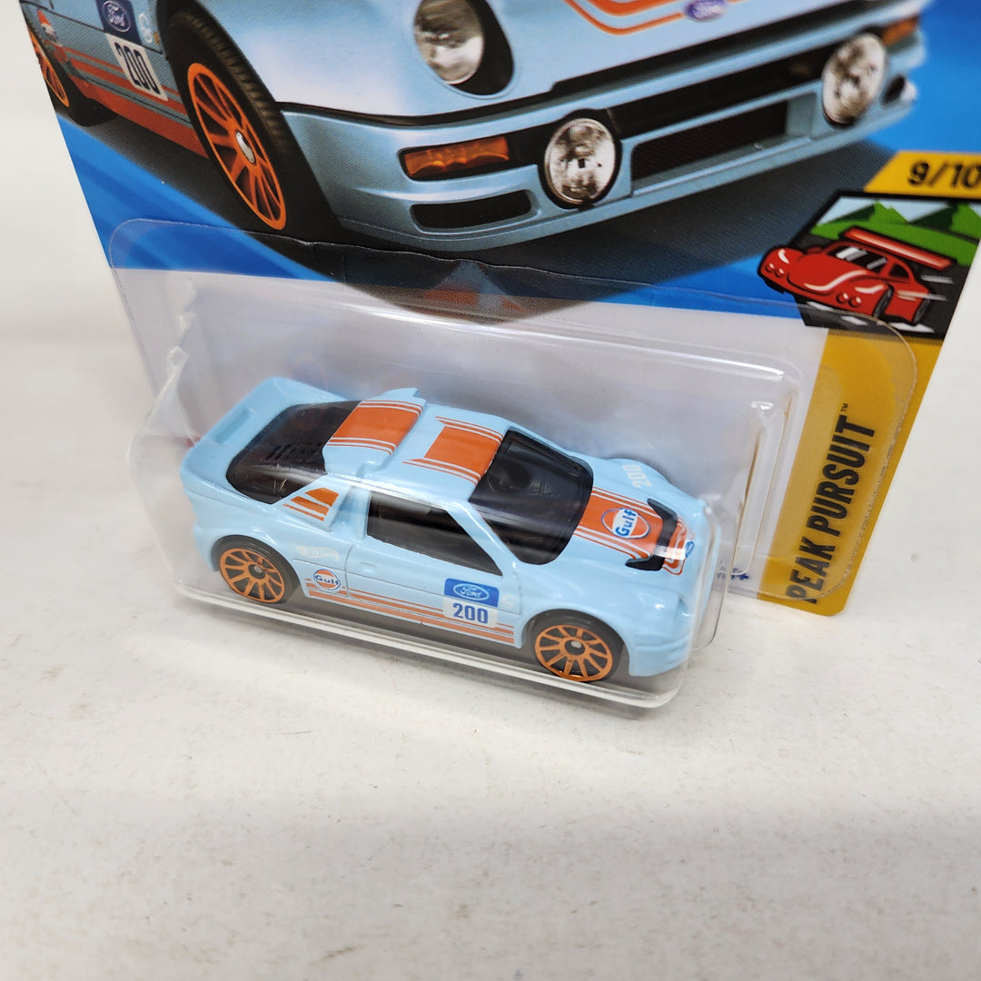 ホットウィール Hot Wheels Ford RS200 ガルフ Gulf HOT WHEELS MINT SUPER TREASURE HUNT FORD RS200 GULF STH