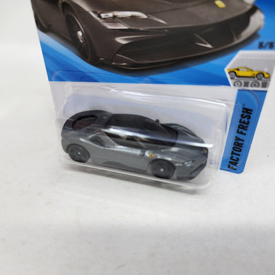 Ferrari SF90 Stradale #191 * Dark Grey * 2025 Hot Wheels  NEW! Case Q