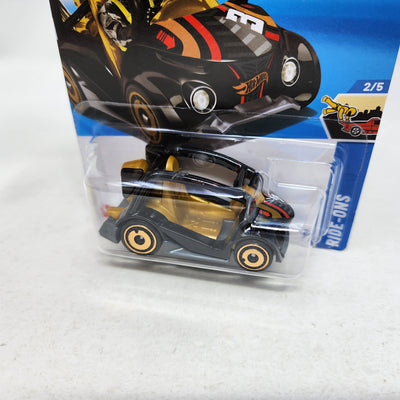 Kick Kart #23 * BLACK * 2025 Hot Wheels  NEW! Case Q