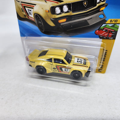 Mazda RX-3 #243 * Yellow * 2025 Hot Wheels  NEW! Case Q