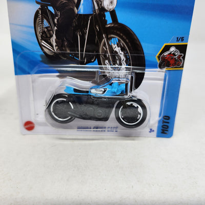 Honda CB750 Cafe #150 * Blue * 2025 Hot Wheels  NEW! Case Q