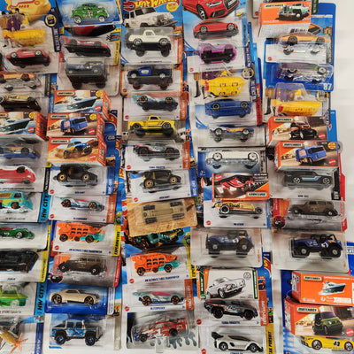 72 car mixed case * Hot Wheels & Matchbox * Mixed Basic Series Case